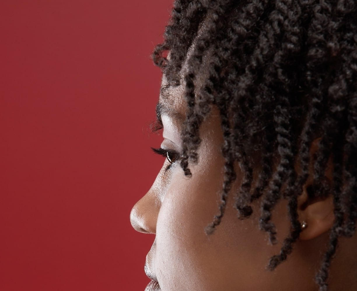 Mid-Back Braids With Geometric Scalp, Everyday Version Mid-Back Braids With Geometric Scalp, Everyday Version — Simple Braids on Natural Hair