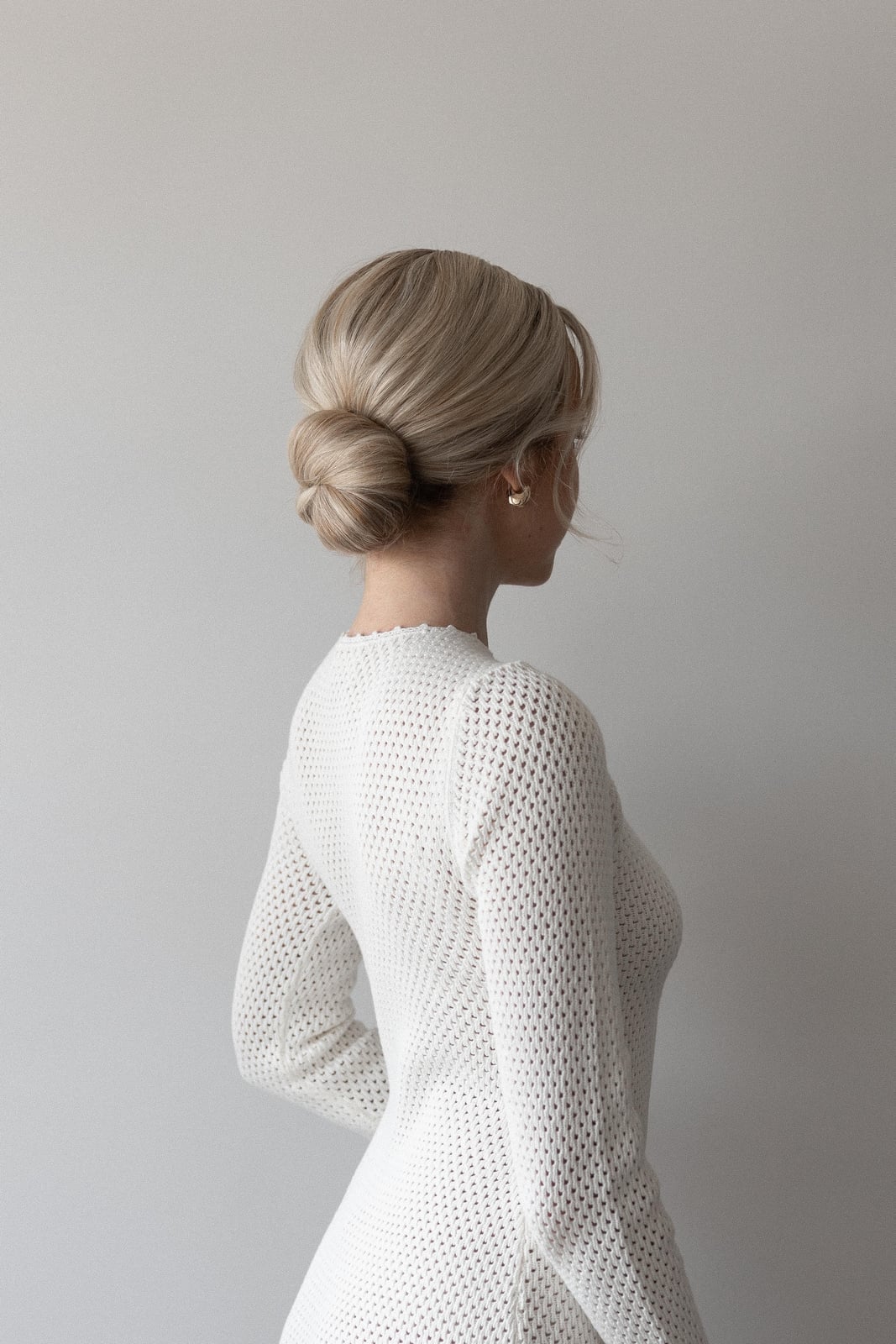 Easy Low Bun Hairstyle 2023 - Alex Gaboury