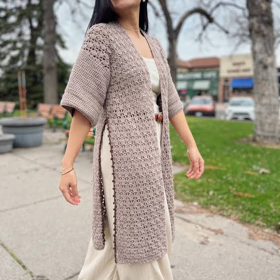 Gray Marled Cardigan With Skinny Jeans — Simple Cardigan Outfits Ideas