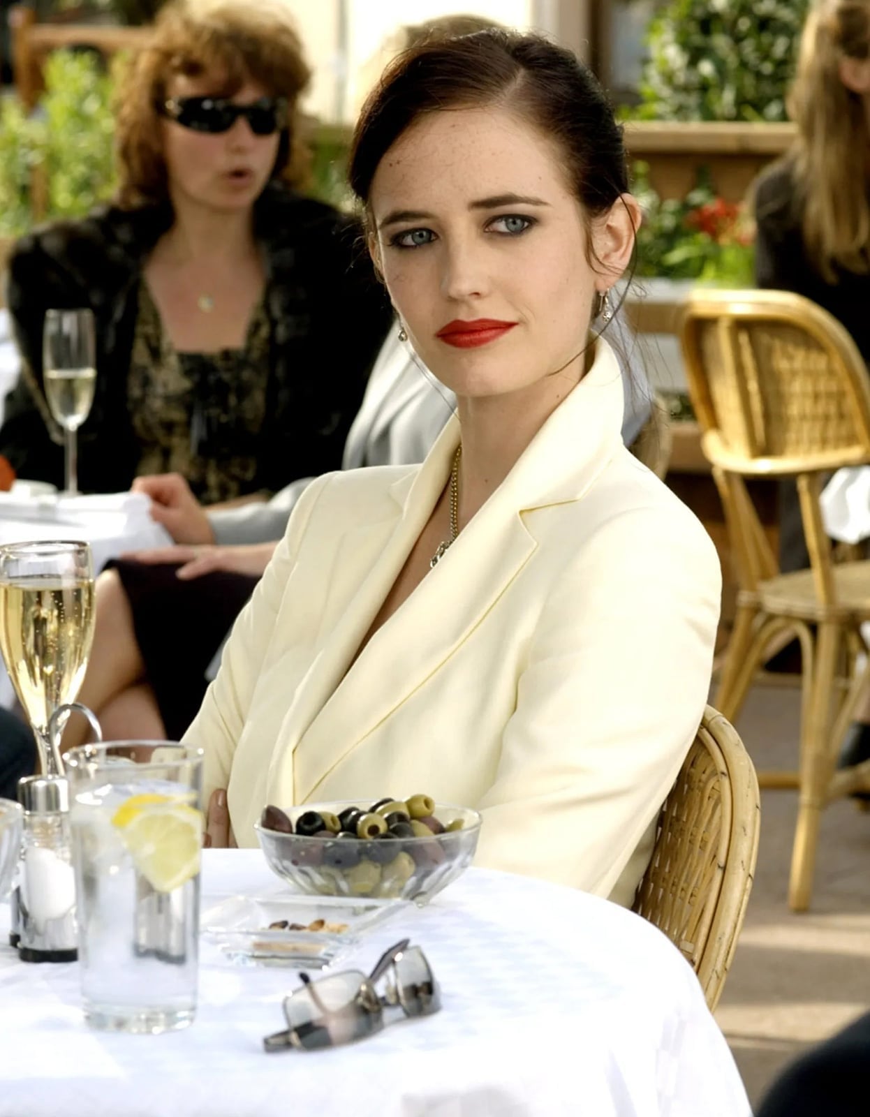 Ivory Double-Breasted Blazer Ivory Double-Breasted Blazer — Simple Casino Outfits
