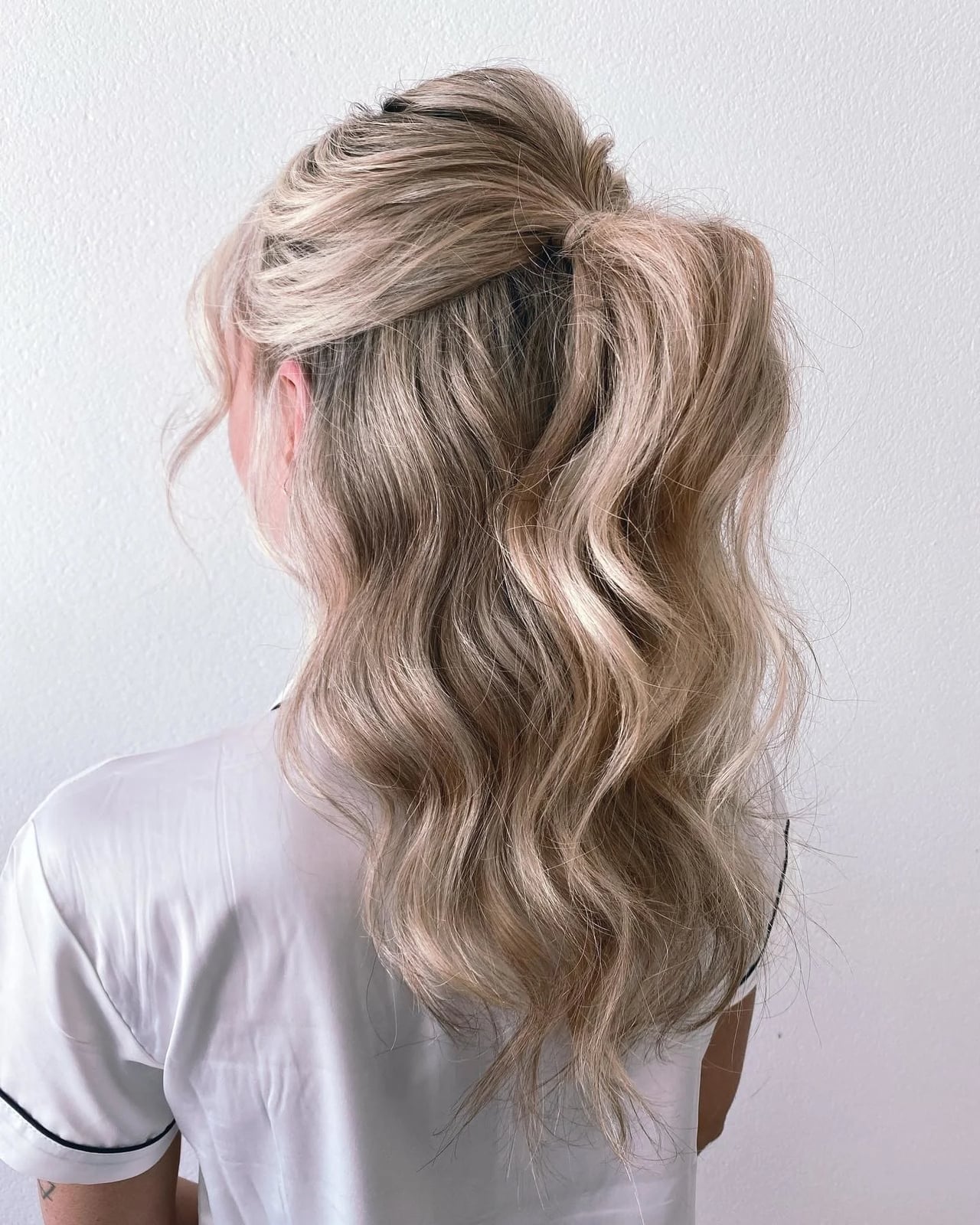 Long Half-Up Half-Down With Intricate Braid Long Half-Up Half-Down With Intricate Braid — Simple Casual Hairstyles