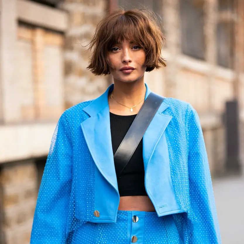 Chin Length Choppy Bob Tousled Waves Chin Length Choppy Bob Tousled Waves — Simple Choppy Bob