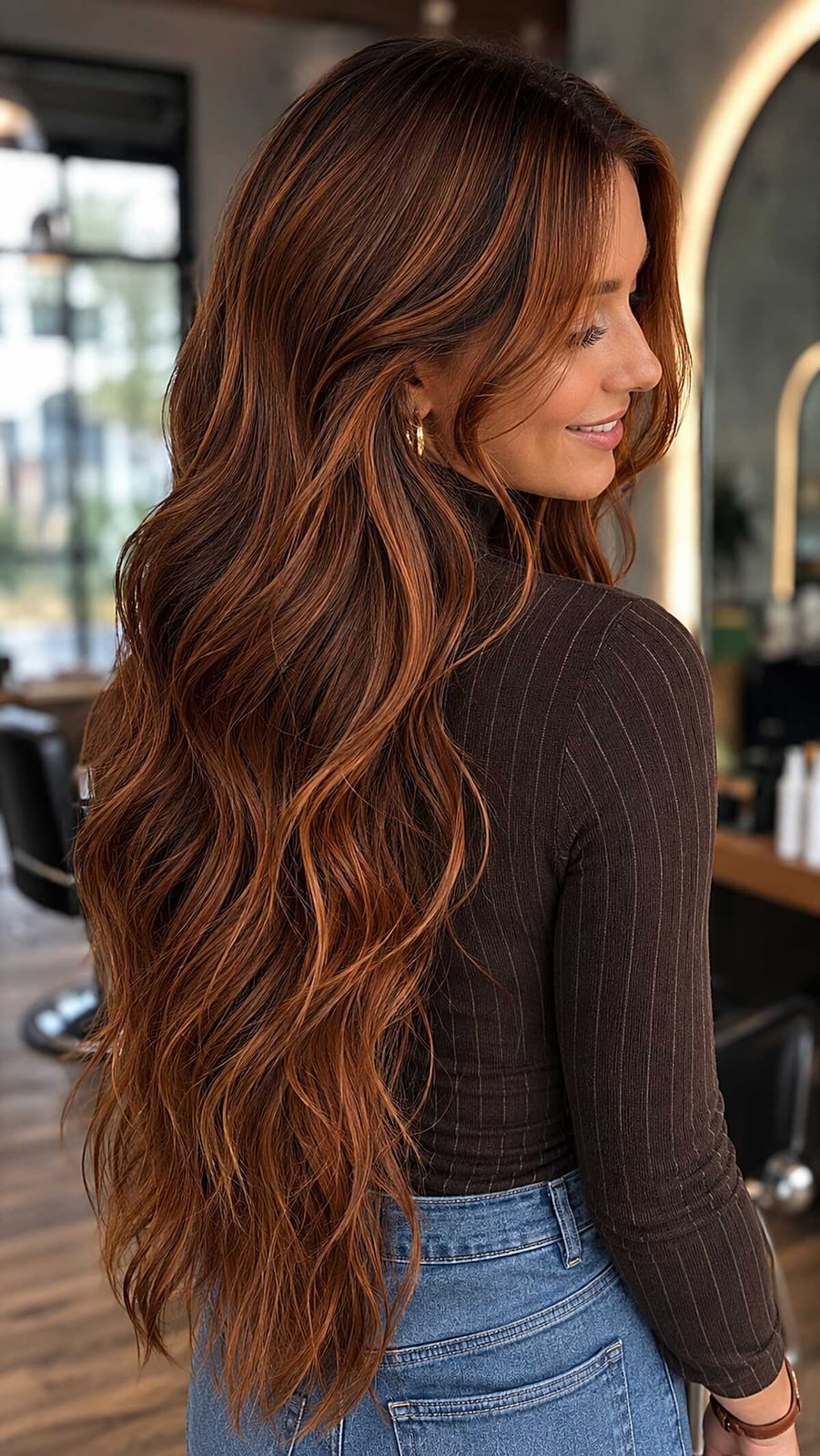 Burnt Cinnamon Hair Is the Rich, Spiced Color Taking Over Fall