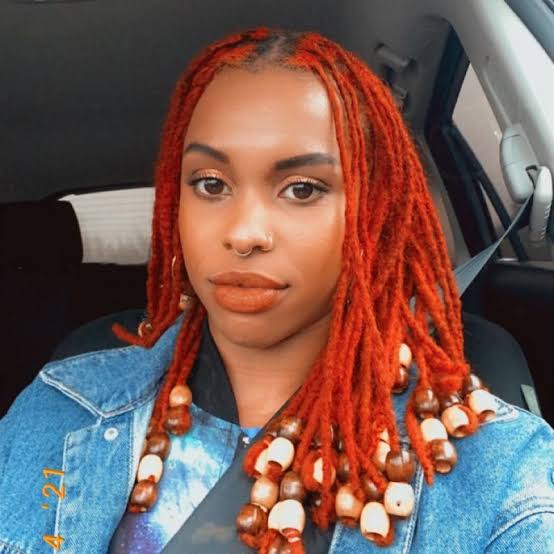 Shoulder Length Black Locs Updo — Simple Color Locs