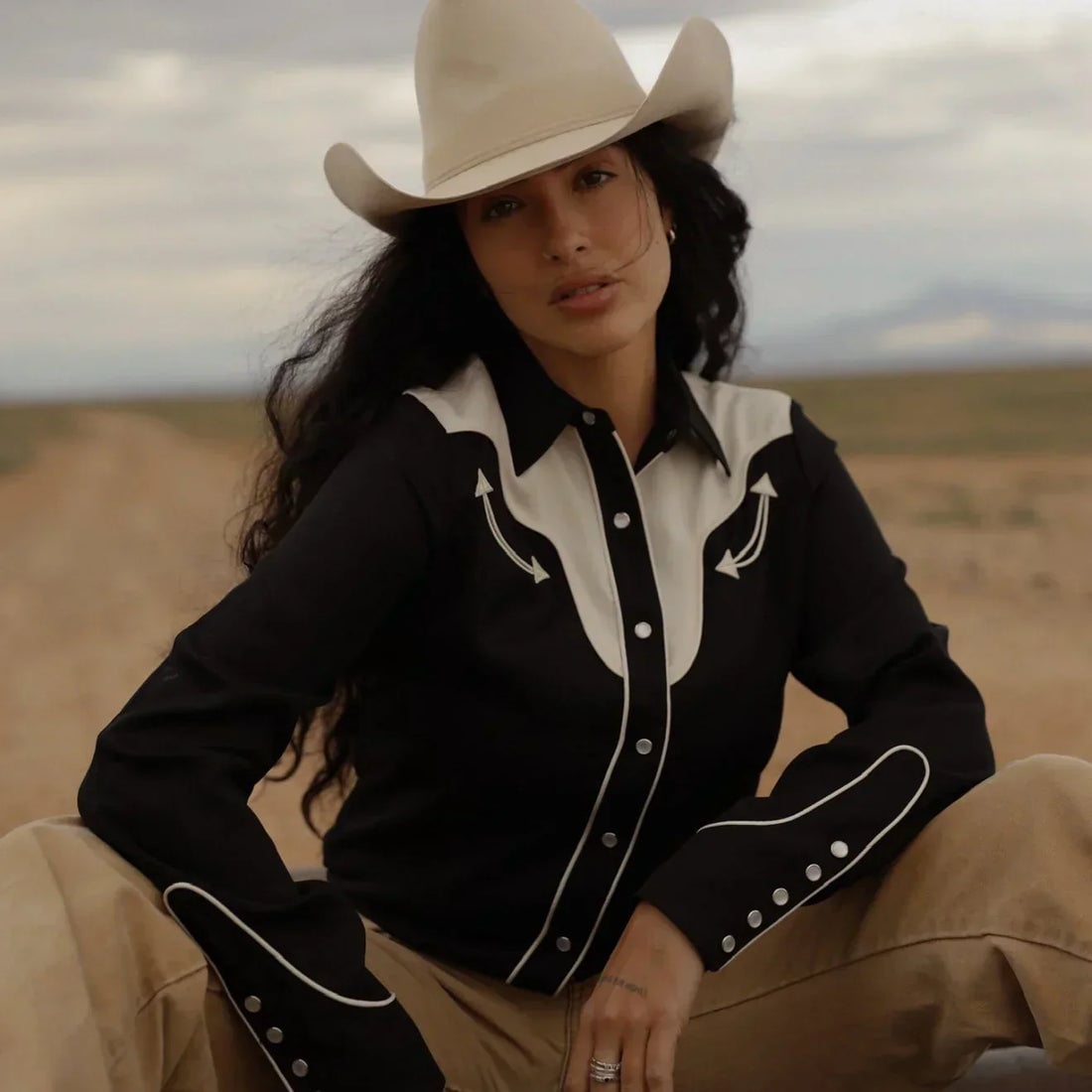 Western Shirt and Trousers Western Shirt and Trousers — Simple Cowboy Hat Outfits