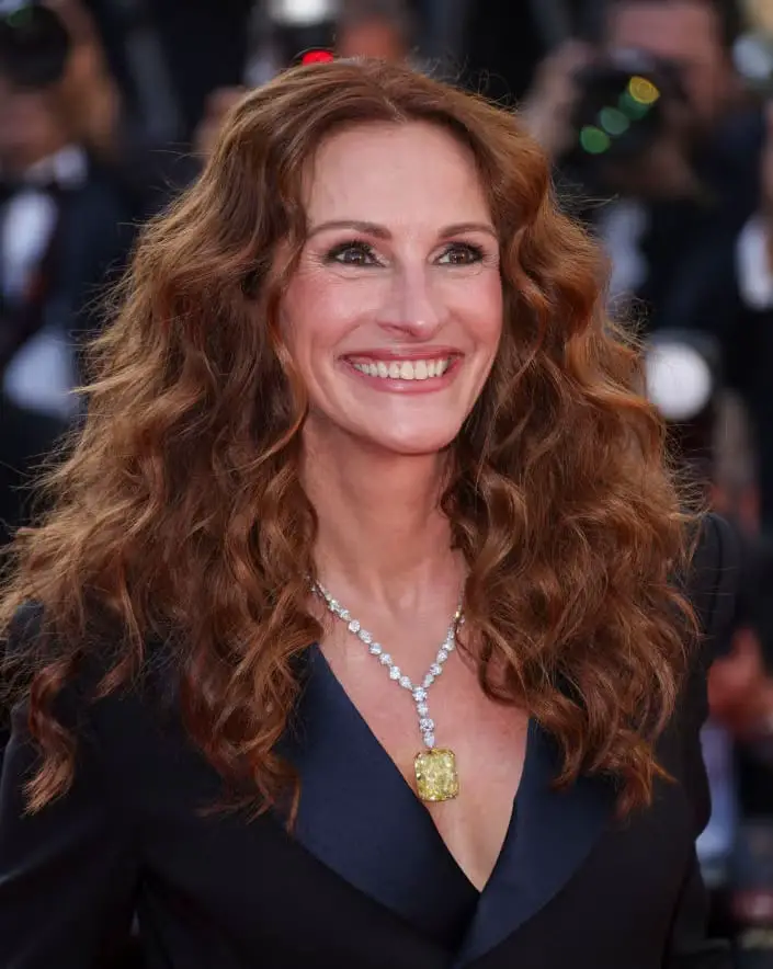 Mid-Back Long Layers With Auburn Highlights Mid-Back Long Layers With Auburn Highlights — Simple Curly Hair Cuts