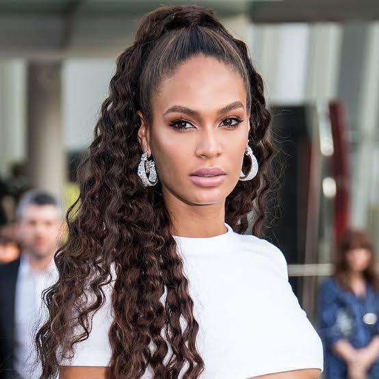 Mid-Back Length With Dimensional Blonde Highlights — Simple Curly Hair Highlights