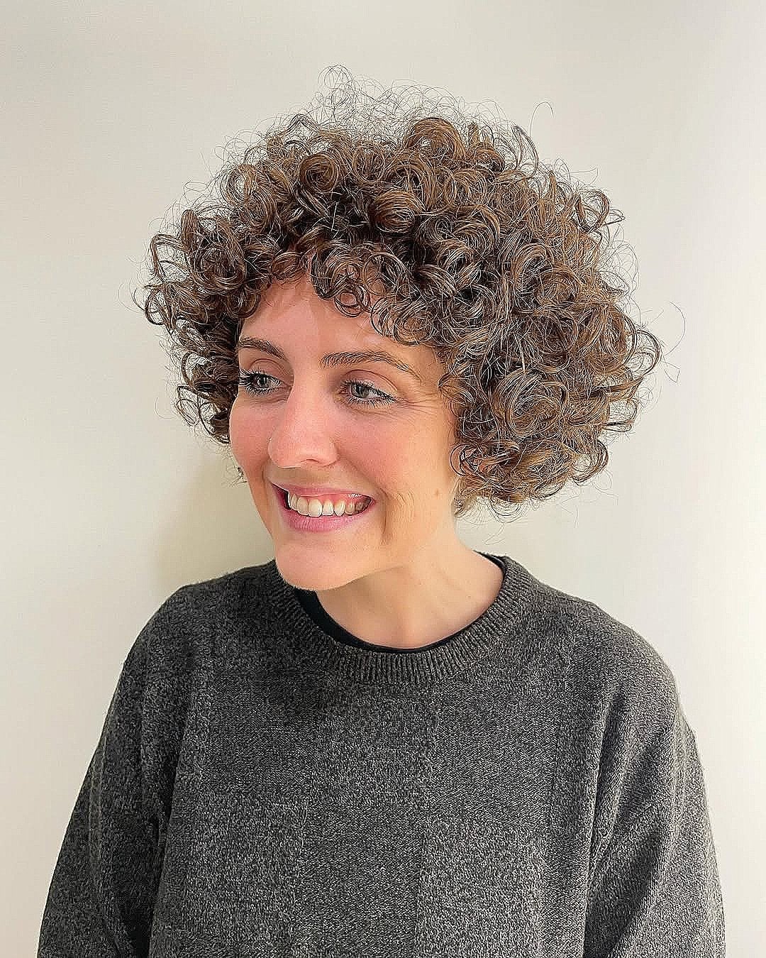 Chin Length Layers Fine Curly Hair Chin Length Layers Fine Curly Hair — Simple Curly Hair Layers