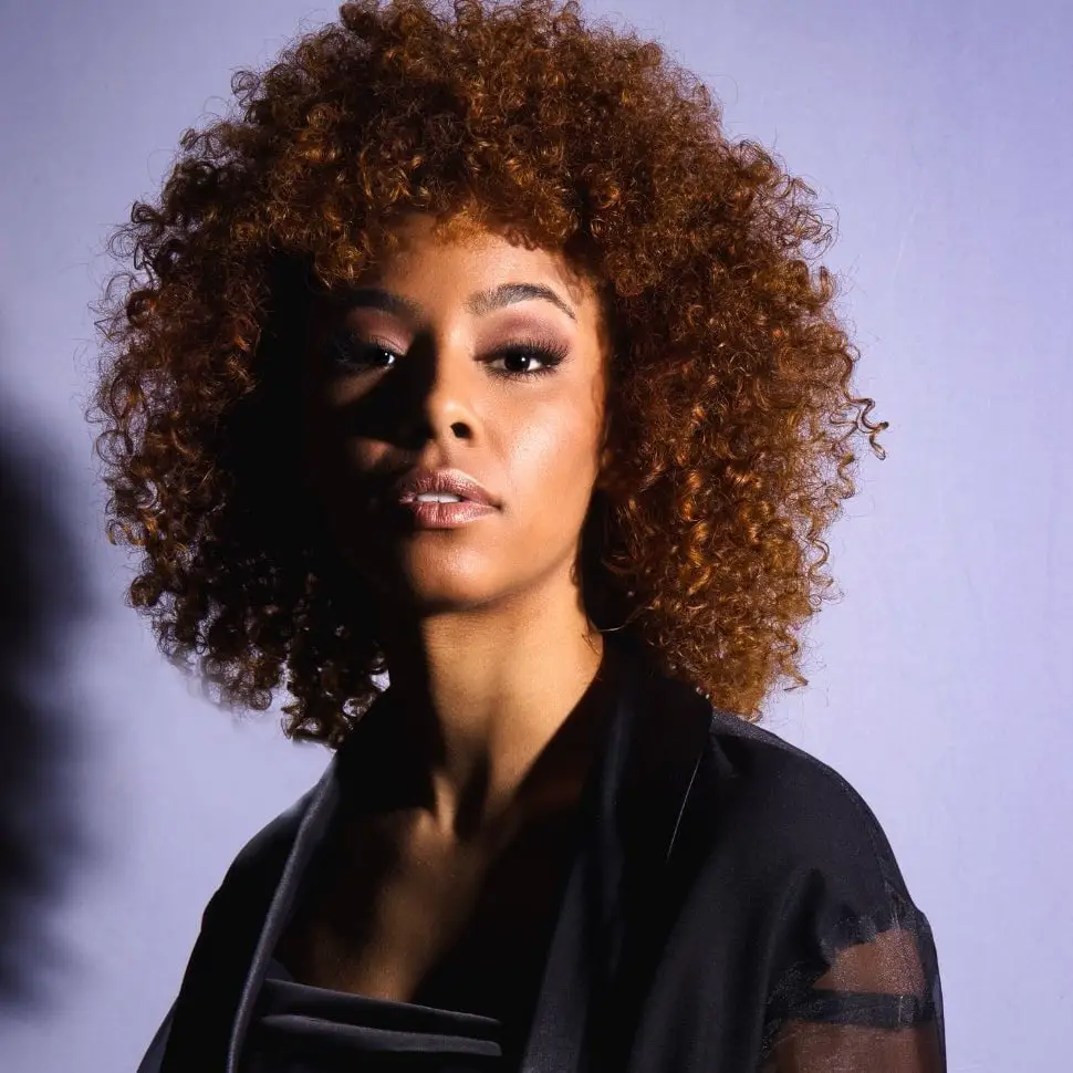 Shoulder Length Layers With Defined Curls and Air Dried Shoulder Length Layers With Defined Curls and Air Dried — Simple Curly Hair Layers