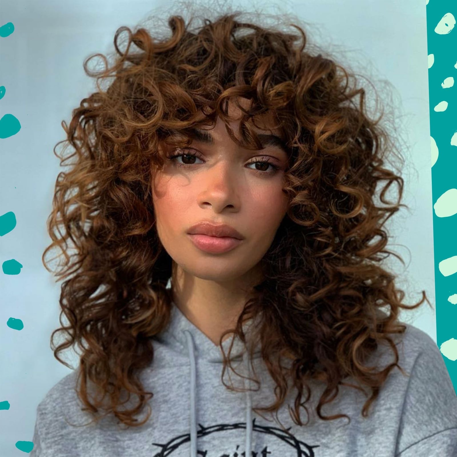 The Curly Shag Has Tons Of Pretty Texture. Here's 7 Ways To Wear It | Glamour UK