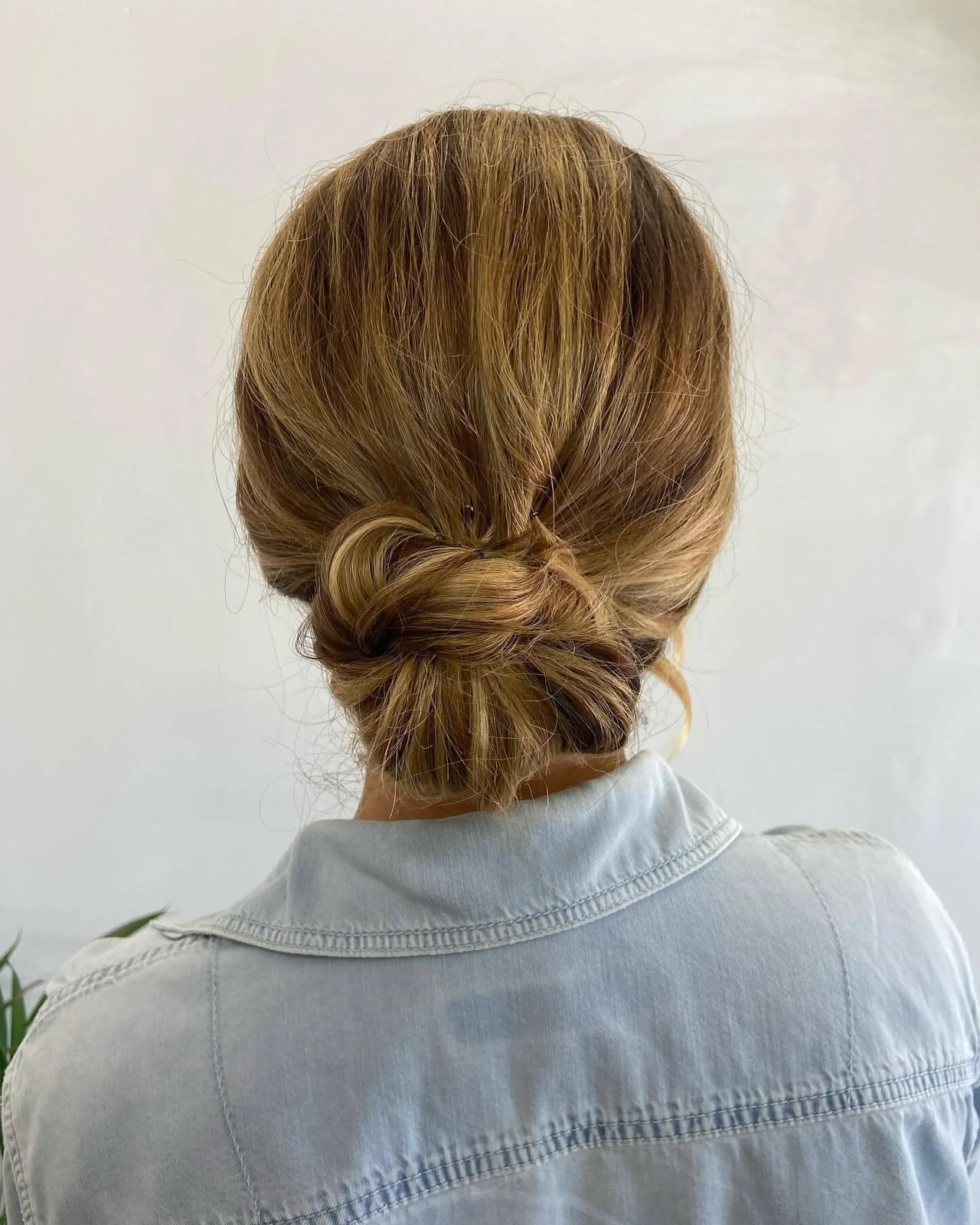 Collarbone Low Bun With Twisted Detail — Simple Different Hairstyles