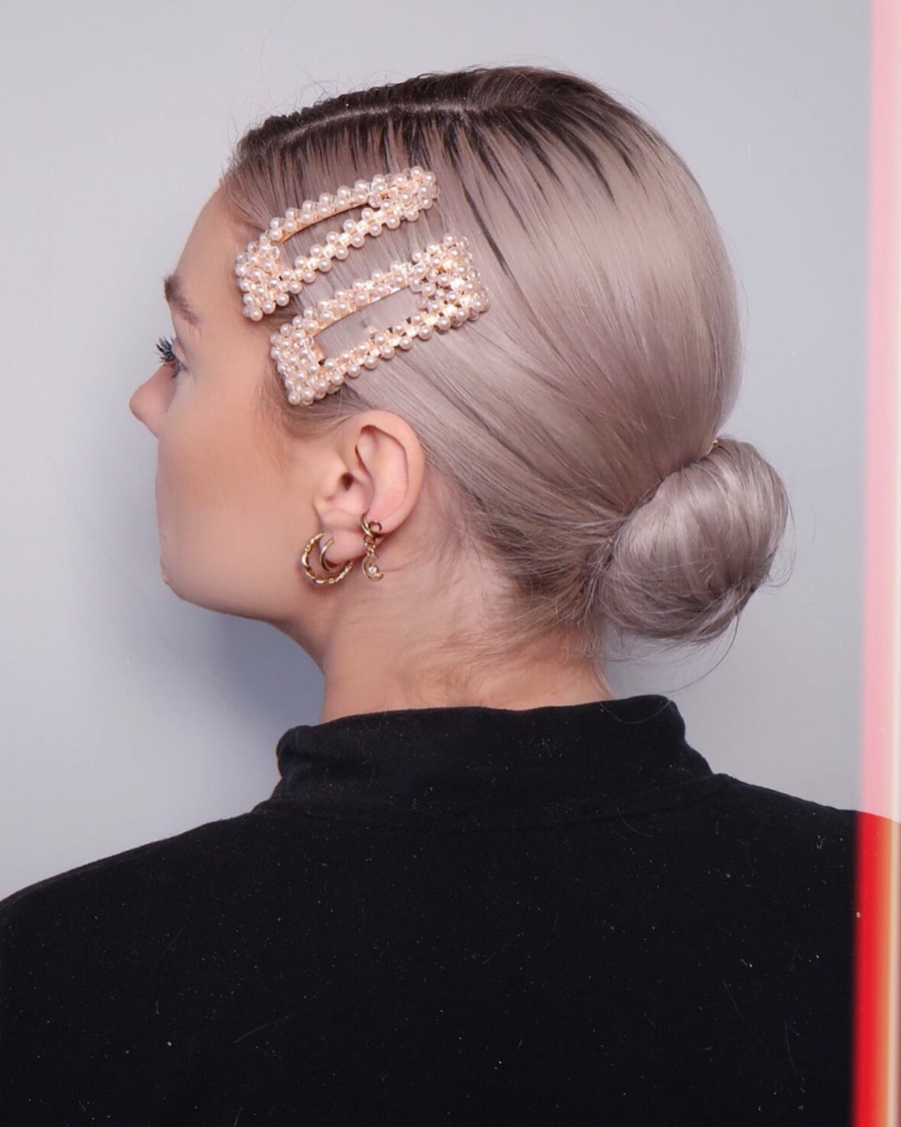 Chin Length Sleek Low Bun — Simple Different Hairstyles
