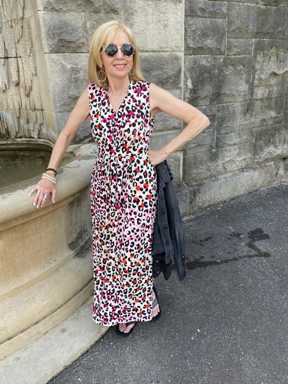 Multi-color Animal Print Maxi Dress Multi-color Animal Print Maxi Dress — Simple Dresses for Moms