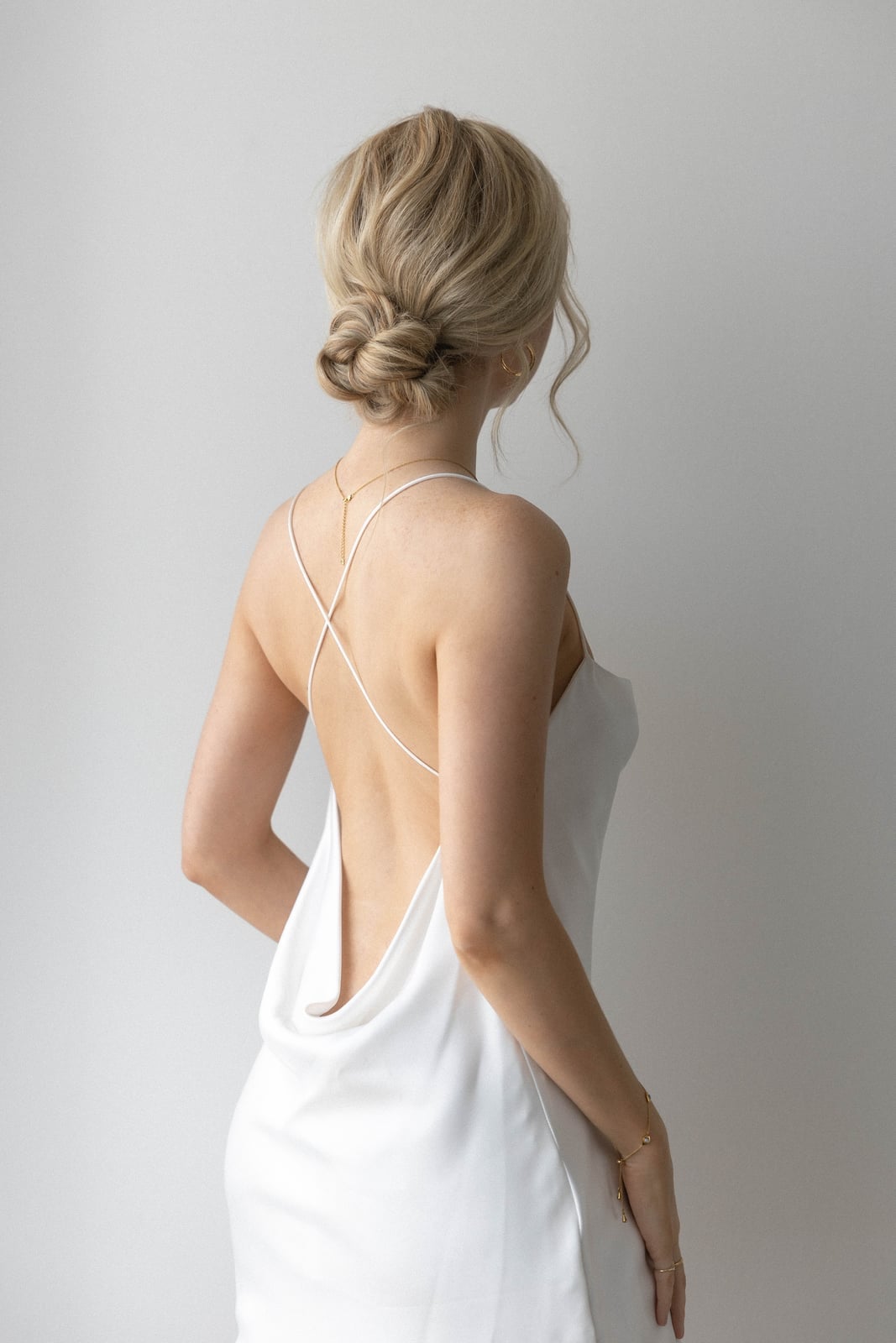 Textured Low Bun With Side Part Textured Low Bun With Side Part — Simple Dresses Hairstyles