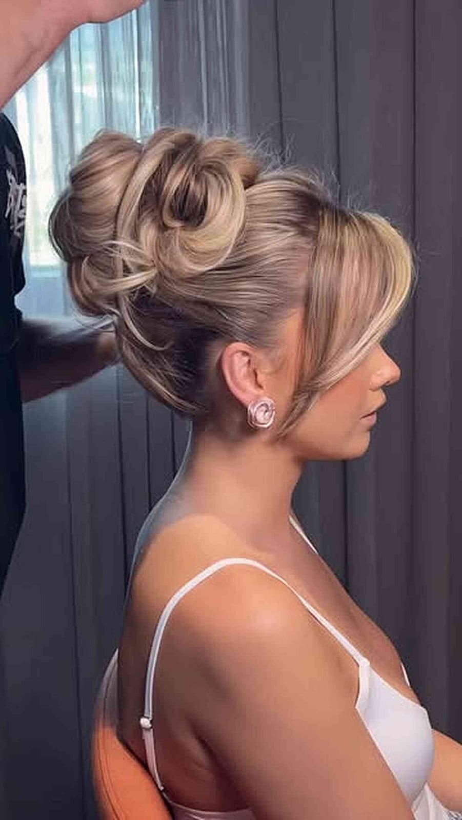 Blonde Balayage Intricate Updo Blonde Balayage Intricate Updo — Simple Dresses Hairstyles