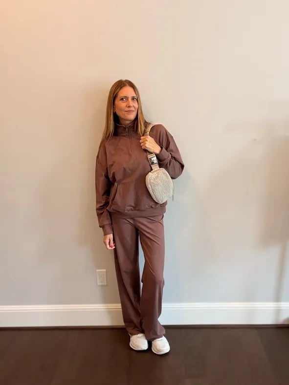 Matching Brown Loungewear Set Matching Brown Loungewear Set — Simple Everyday Outfits