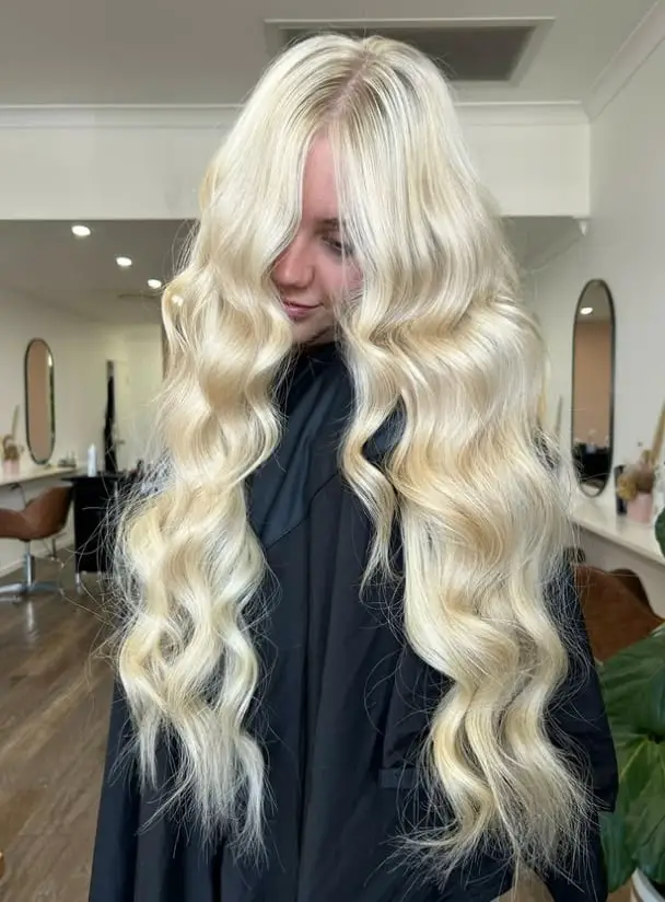 Platinum Blonde With Ash Undertones Platinum Blonde With Ash Undertones — Simple Extensions Hairstyles