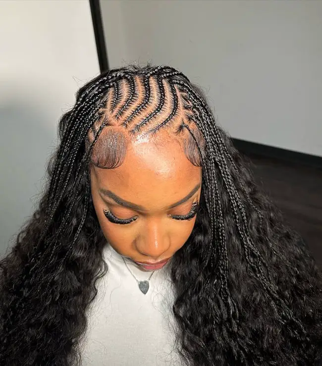 Fulani Braids With Gold Beads — Simple Fulani Braids Hairstyles