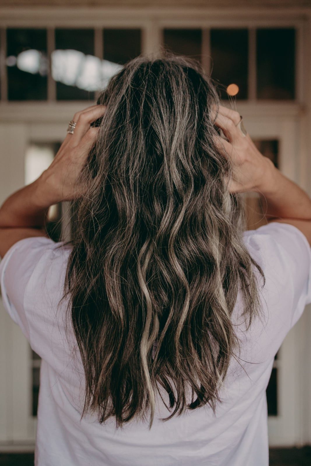 Ash Gray Pixie Cut With Cool-Toned Gray Color — Simple Grey Highlights