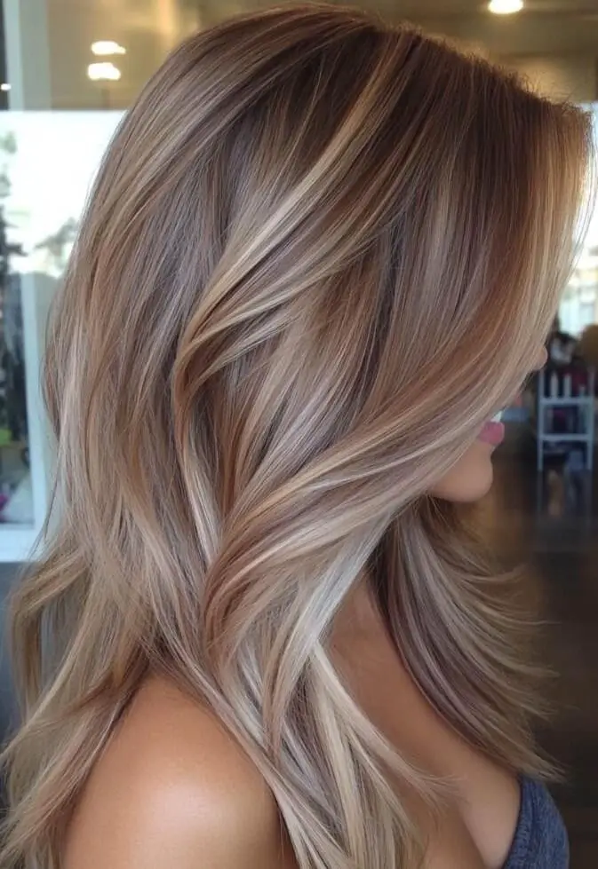 Ash Blonde With Platinum Highlights Ash Blonde With Platinum Highlights — Simple Hair Color Ideas