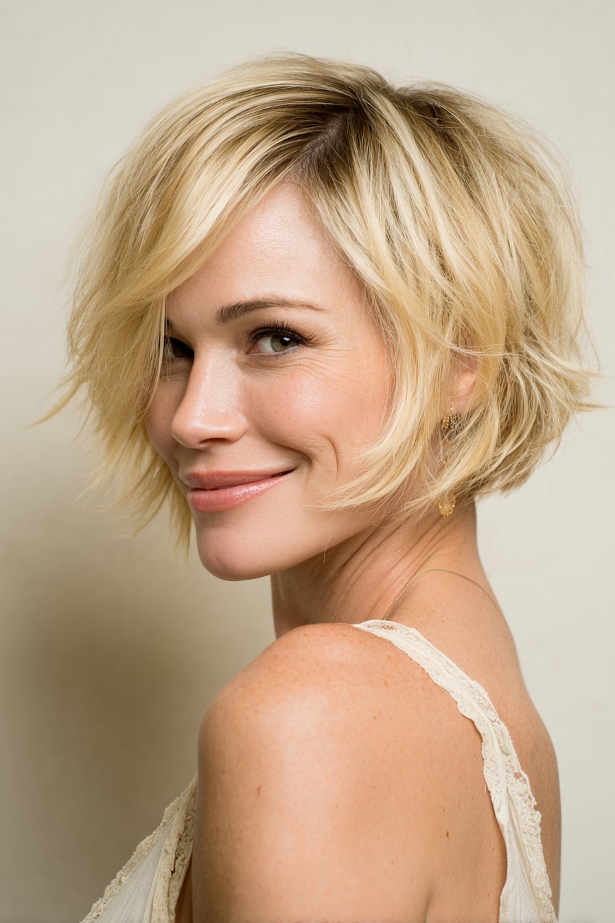 21 Stunning Short Hairstyles for Women Over 40 with Fine Hair – CreativeBooster