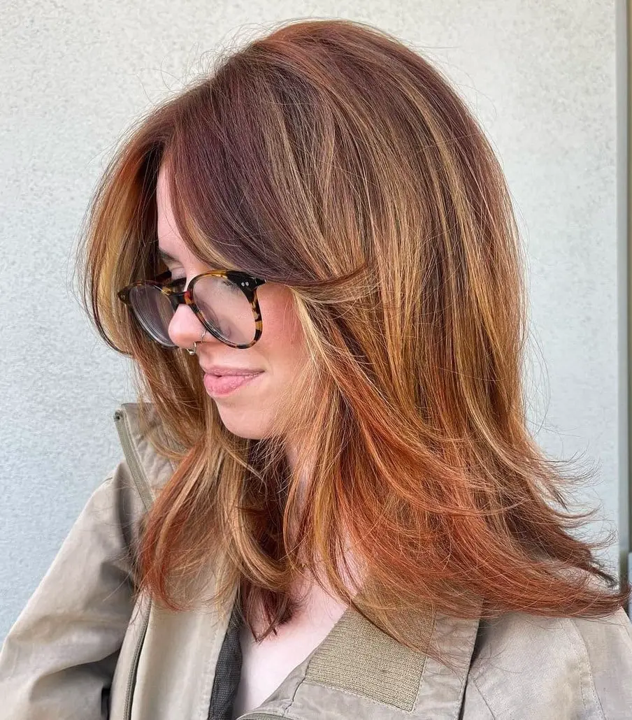 Collarbone Layers Multi-tonal Color — Simple Haircuts for Medium Hair