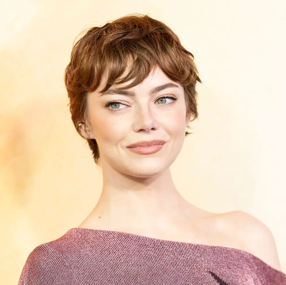 Ear Length Pixie With Piecey Bangs, Reddish-Brown Ear Length Pixie With Piecey Bangs, Reddish-Brown — Simple Haircuts for Thick Hair