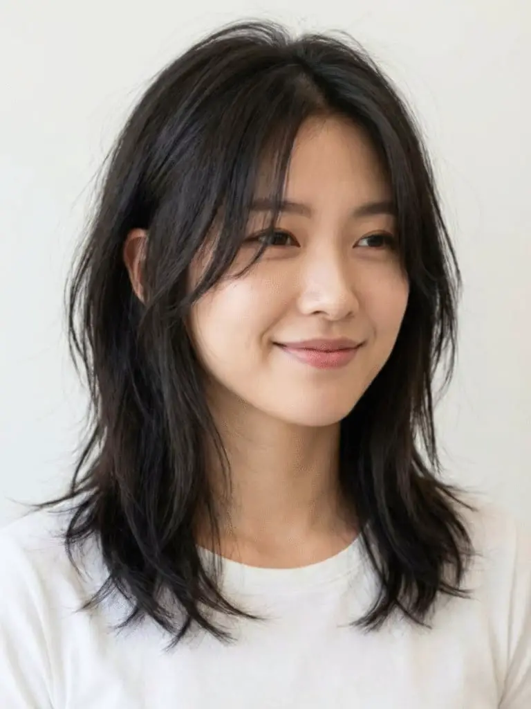 Shoulder Length Layers With Face Framing Shoulder Length Layers With Face Framing — Simple Haircuts for Thin Hair