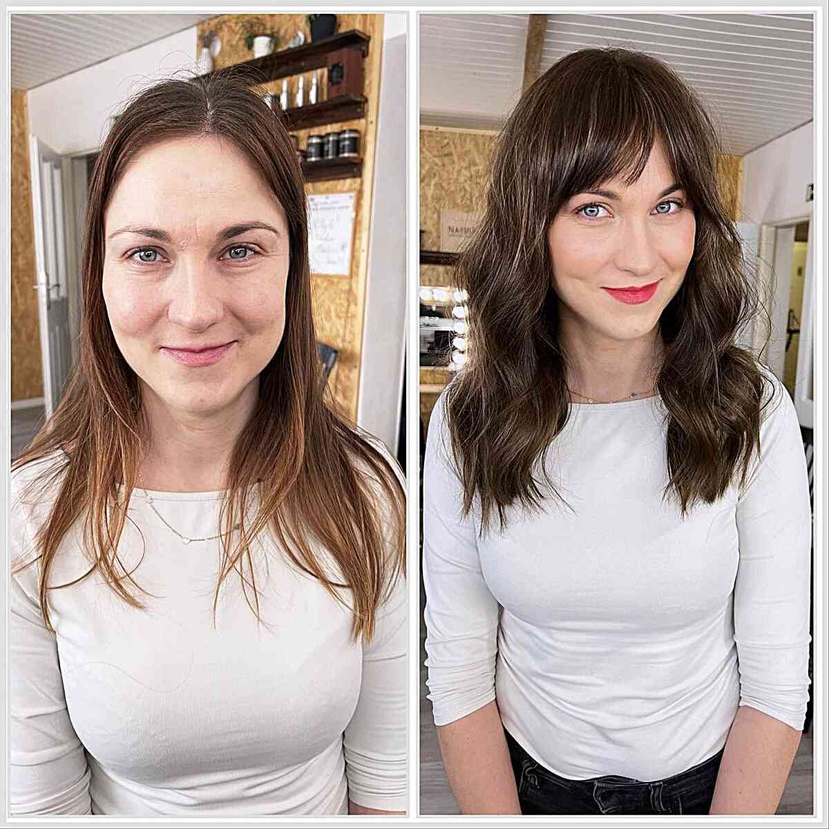 Ash Blonde Blunt Cut Lob Ash Blonde Blunt Cut Lob — Simple Haircuts for Thin Hair