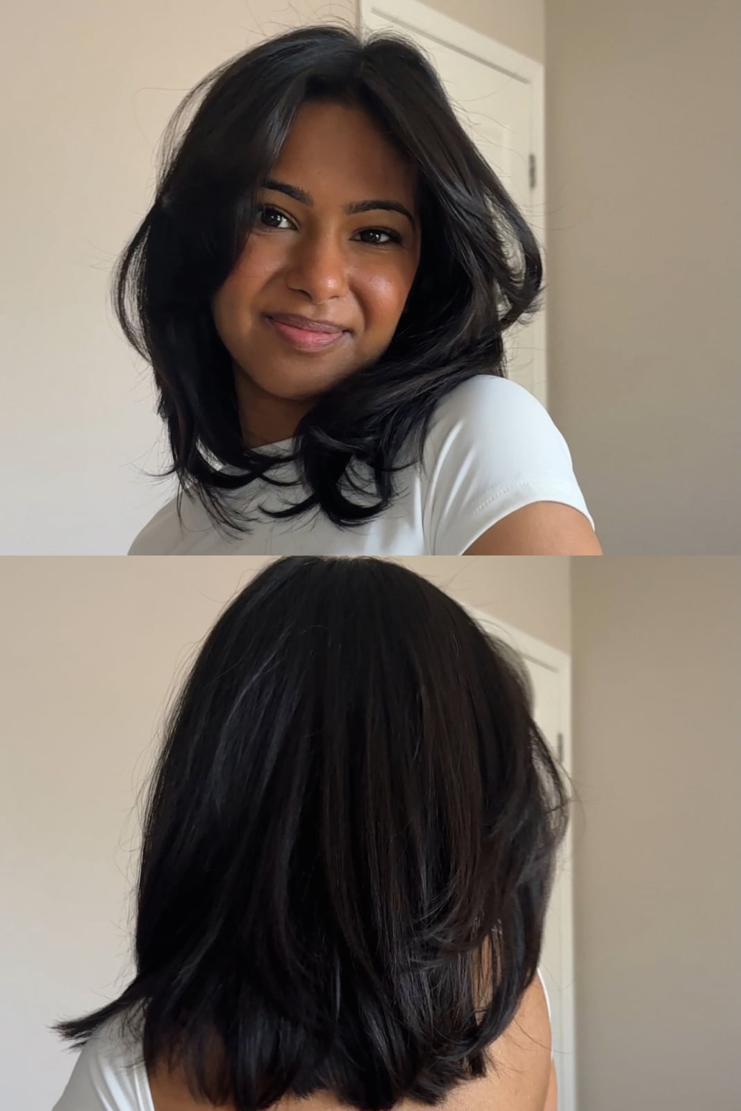 Dark Brown Long Layered Cut With Bangs Dark Brown Long Layered Cut With Bangs — Simple Haircuts Tutorial