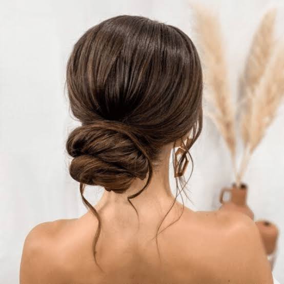 Neat Classic Low Bun — Simple Hairstyles for Wedding