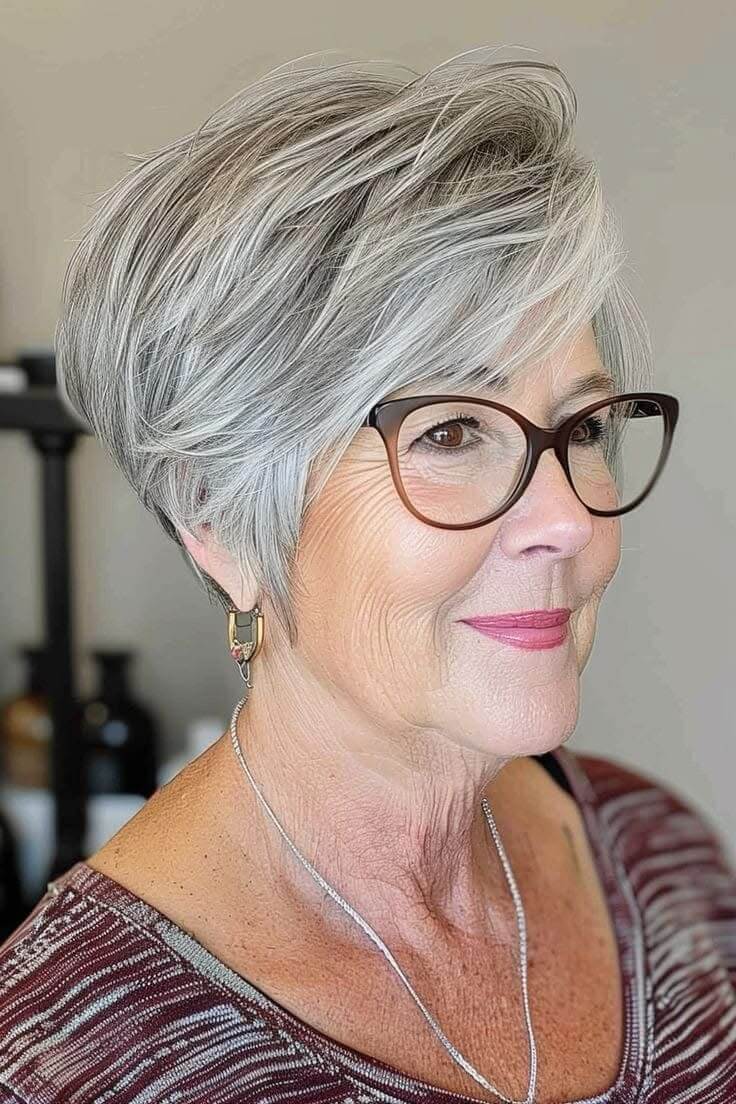 10 Top Hairstyles for Women Over 60 with Glasses in 2026