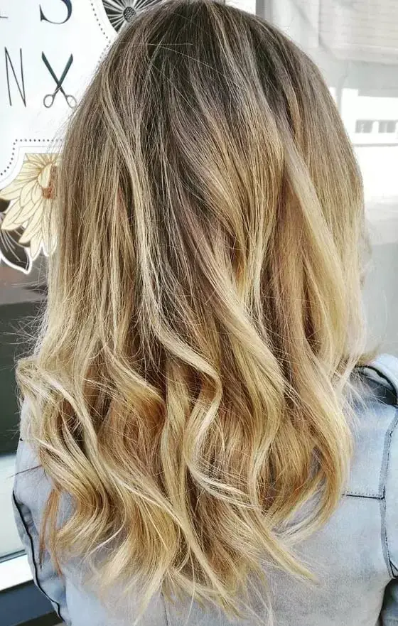 Collarbone Honey Blonde Highlights Collarbone Honey Blonde Highlights — Simple Honey Highlights
