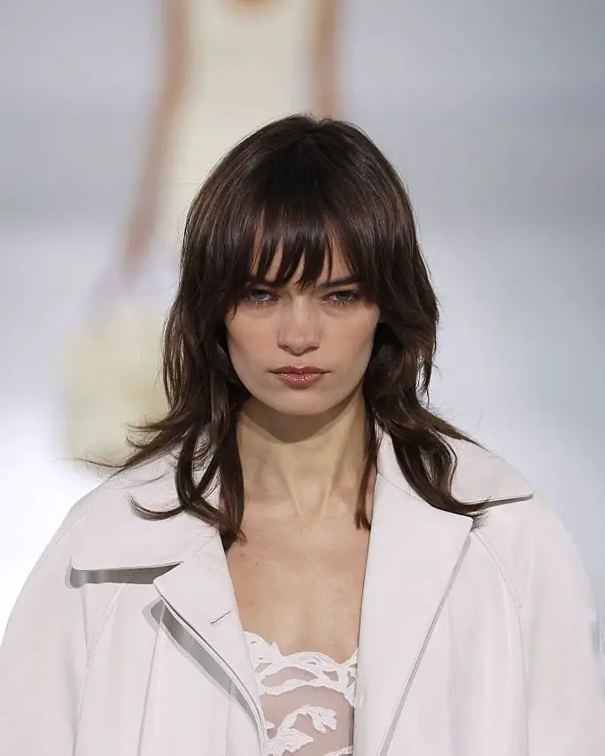 Runway Look Features Shaggy Haircut — Simple Hush Cut
