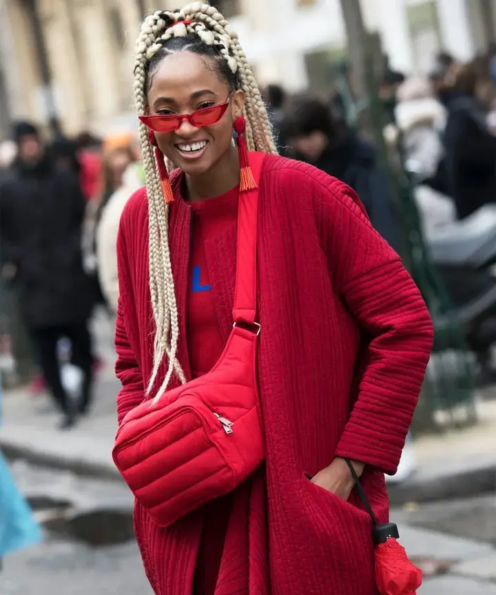 Platinum Blonde Jumbo Box Braids — Simple Jumbo Braids