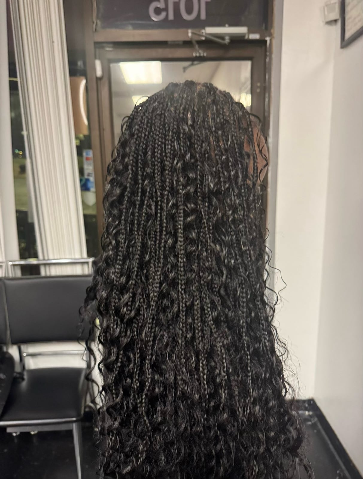 Bohemian Knotless Braids With Blonde Tips and Curls — Simple Knotless Hairstyles