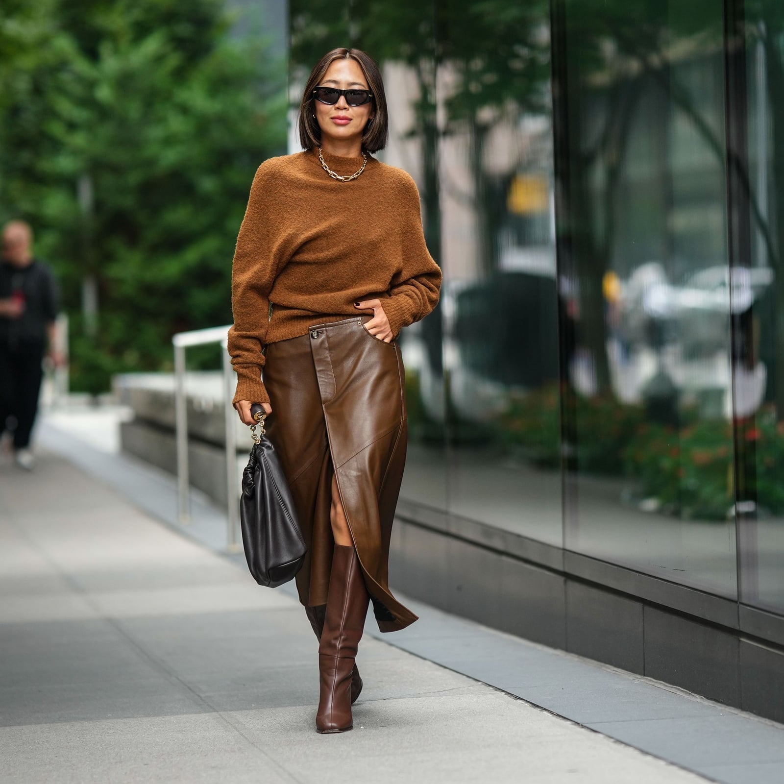 What to Wear With a Leather Skirt for Fall 2025, According to a Style Editor | Glamour