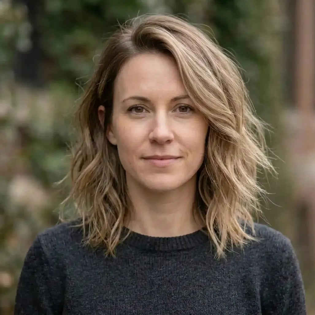Light Brown Textured Lob With Waves Light Brown Textured Lob With Waves — Simple Lob Hair