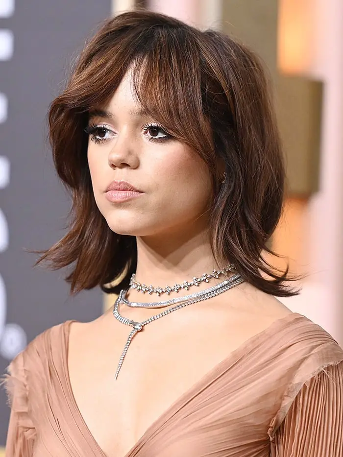 Dark Brown Lob With Curtain Bangs Dark Brown Lob With Curtain Bangs — Simple Lob Hair