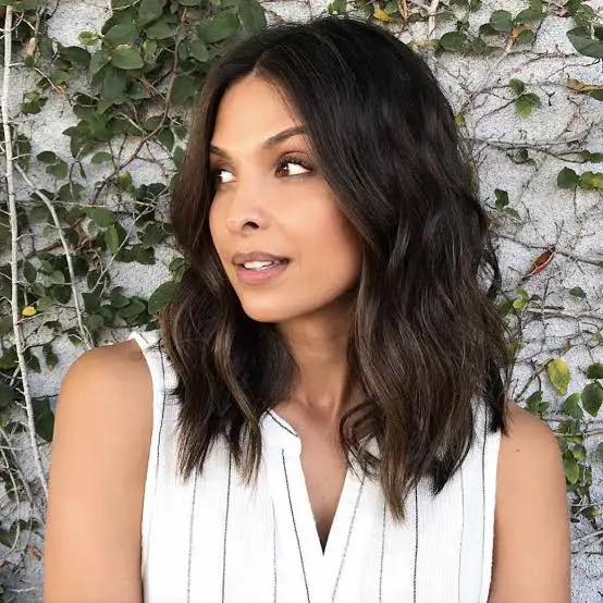 Shoulder Length Lob Dark Brown Balayage Shoulder Length Lob Dark Brown Balayage — Simple Long Bob Hairstyles