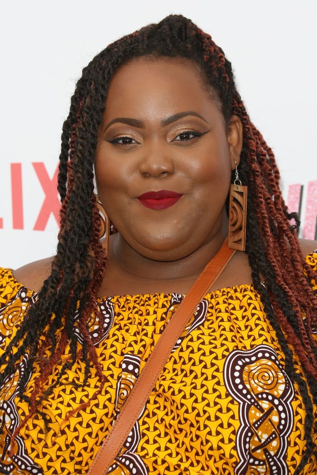 Coily Shoulder Twists With Auburn Undertones — Simple Marley Twists Hairstyles