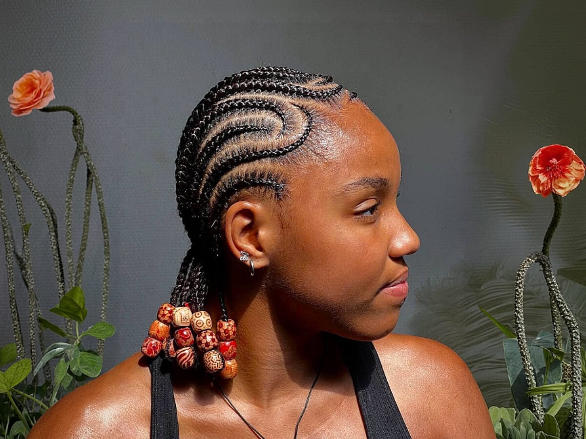 Intricate Red Braided Updo Intricate Red Braided Updo — Simple Natural Braids