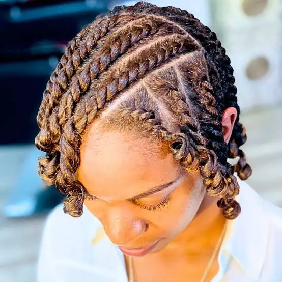 Shoulder Length Flat Twists With Curled Ends — Simple Natural Hair Twists