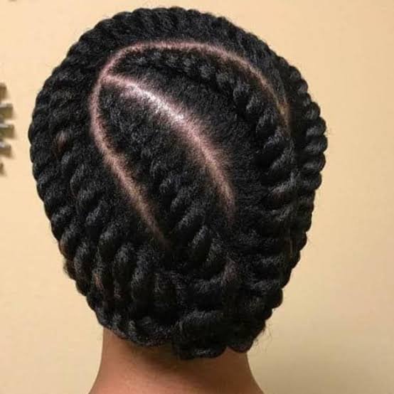 Mid-Back Large Coily Twists — Simple Natural Hair Twists