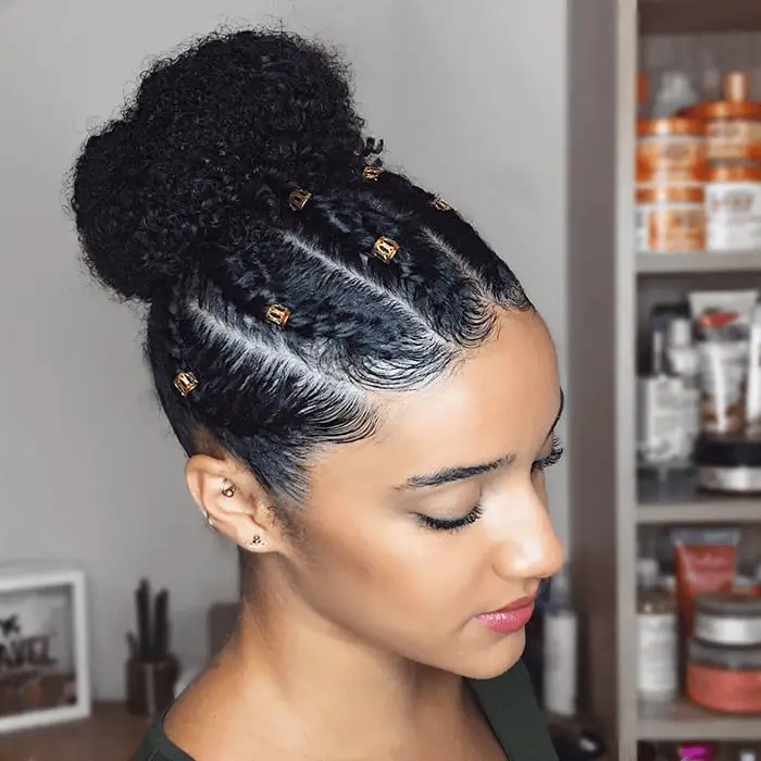 Flat Twists In A Heart Shape — Simple Natural Hair Twists