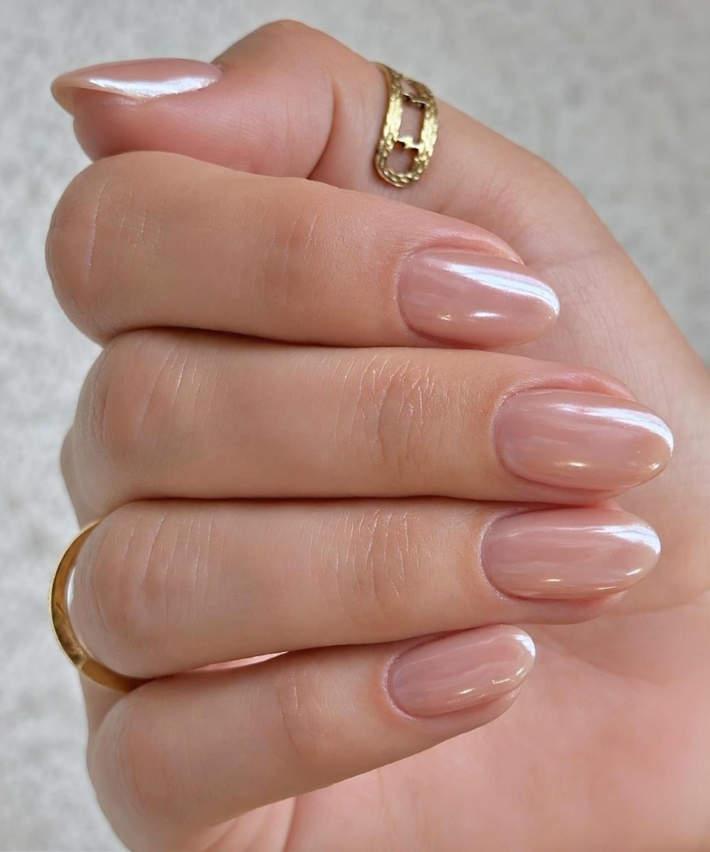 Baby Chrome Nails Are the Clean-Girl Mani With a Glow-Up