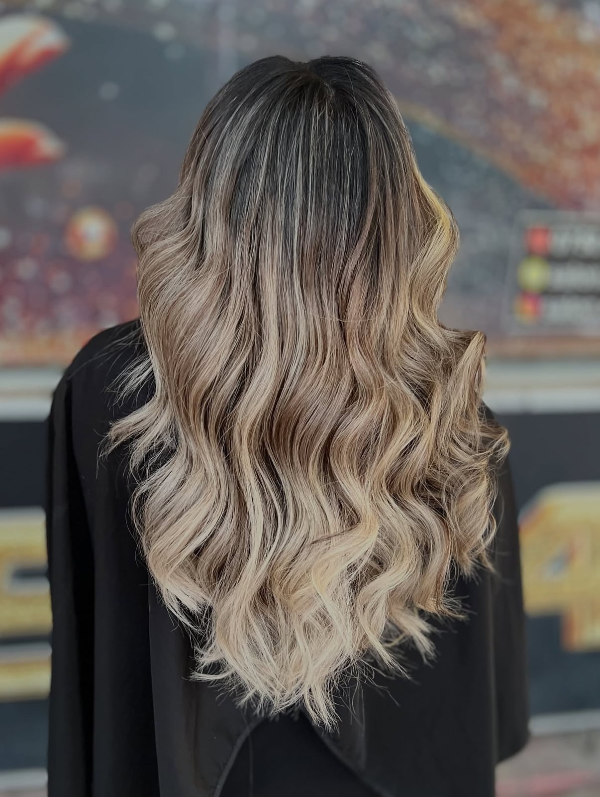 Collarbone Hair With Caramel Blonde Ombré — Simple Ombré Hair
