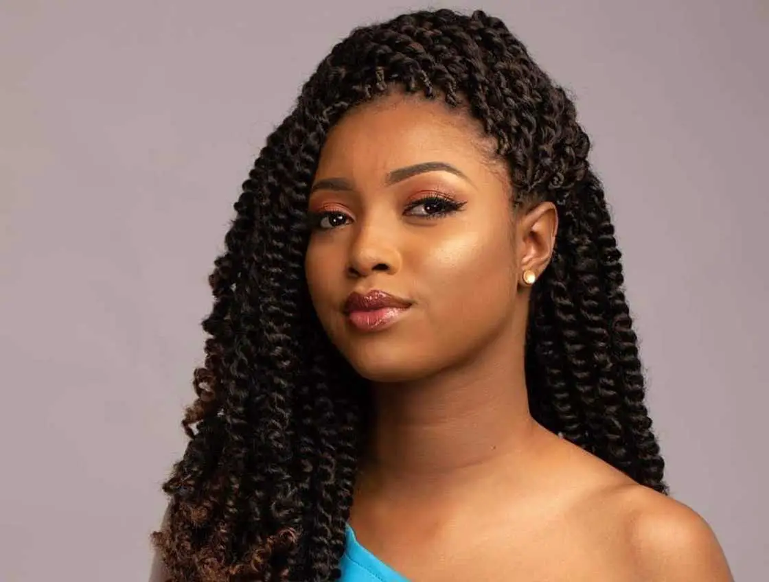 Polished Mid-Back Dark Brown Passion Twists, Wavy — Simple Passion Twists Hairstyles