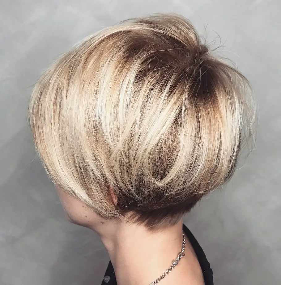 Dark Brown Pixie Bob With Tousled Layers Dark Brown Pixie Bob With Tousled Layers — Simple Pixie Bob