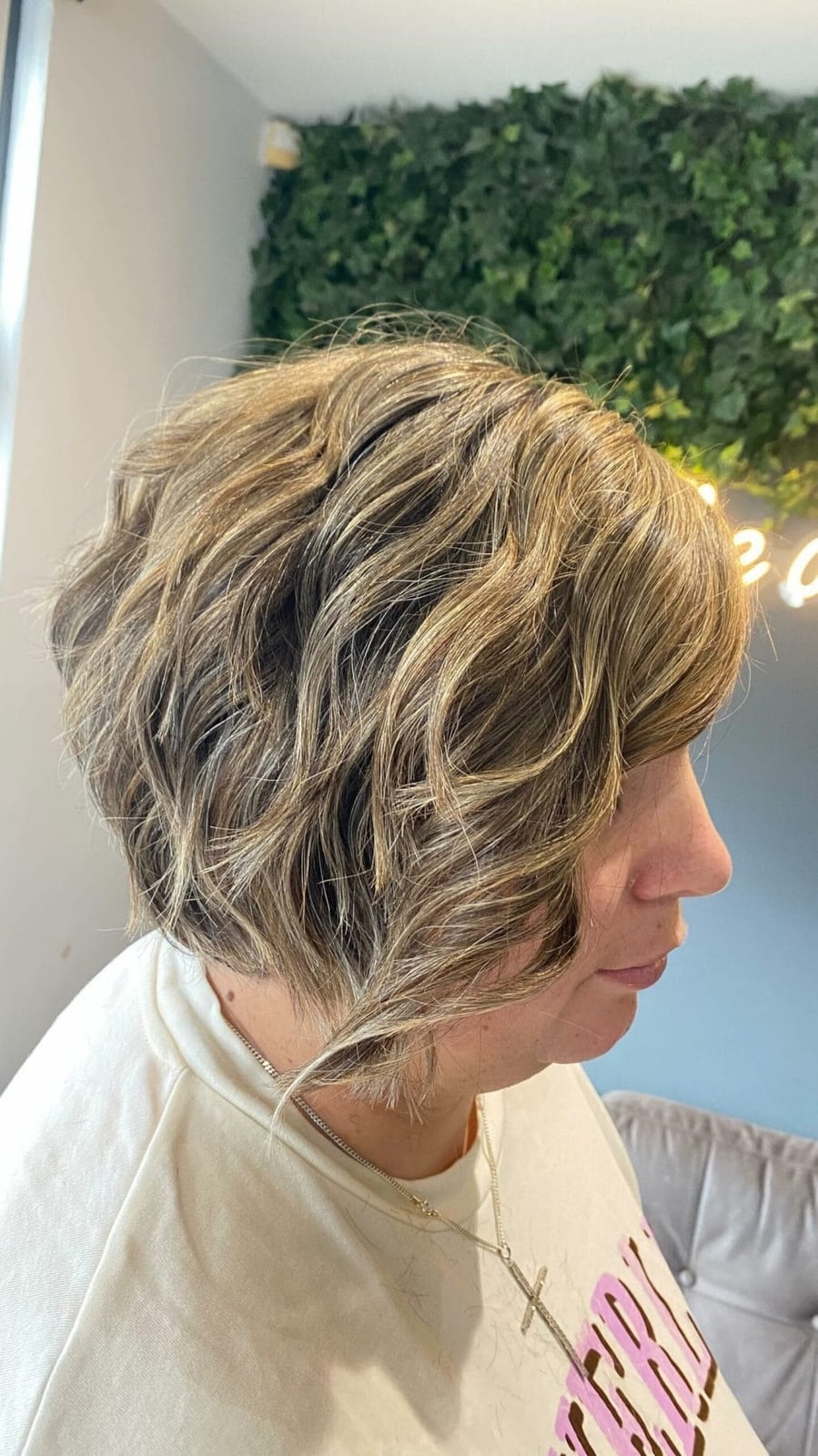 Layered Bob With Dimensional Color Layered Bob With Dimensional Color — Simple Pixie Bob Haircut